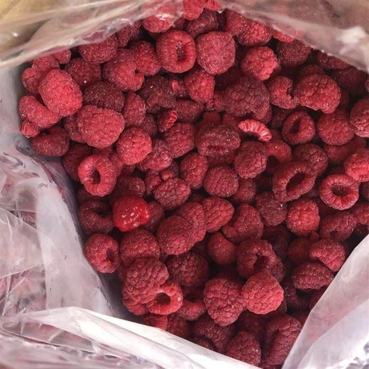 iqf frozen raspberry