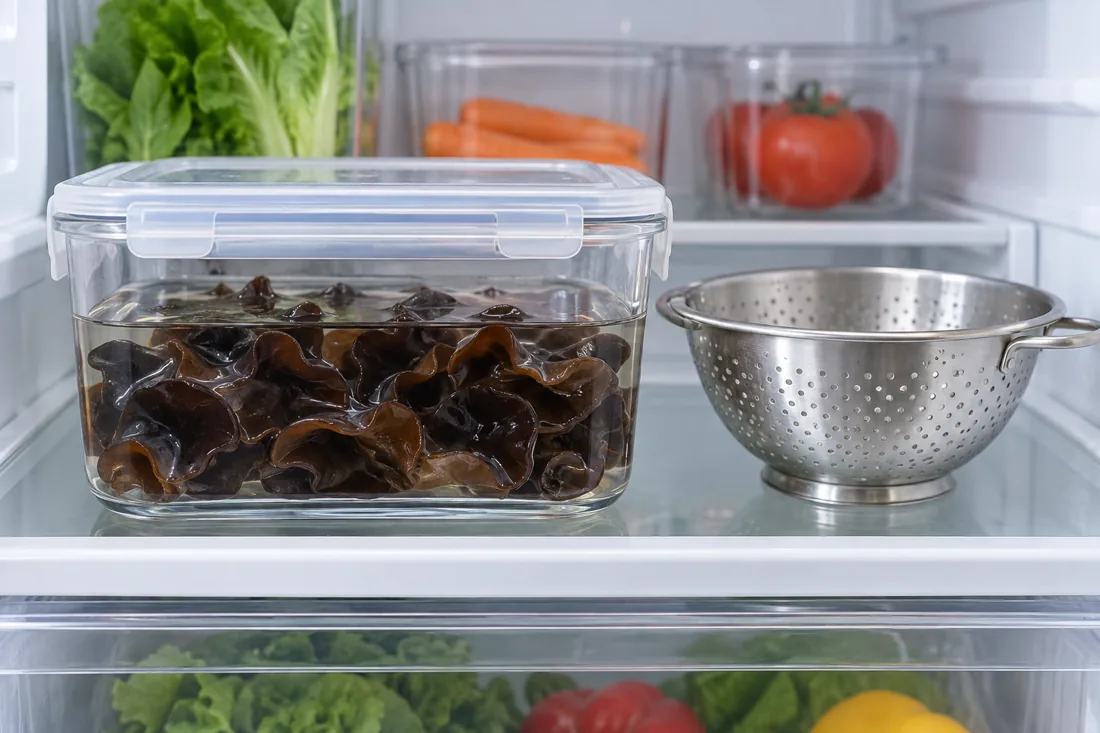 covered refrigerator soak