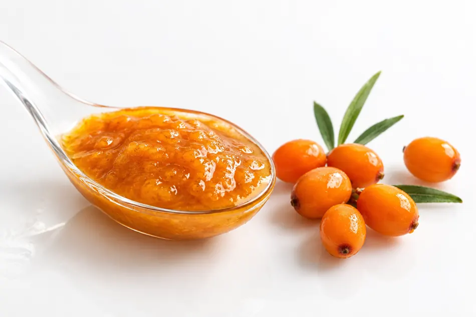 Sea buckthorn pulp texture