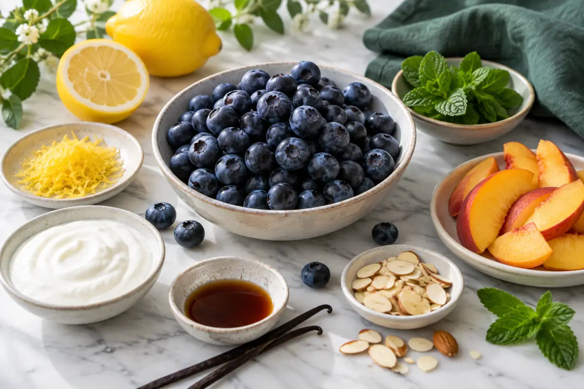 Blueberry pairings for food and drink.
